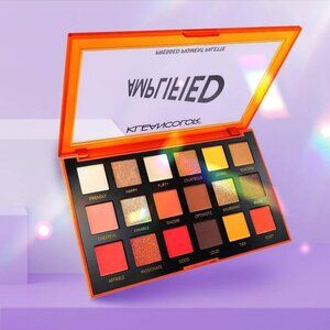 Kleancolor Orange Case 18-Color Eyeshadow Palette Versatile